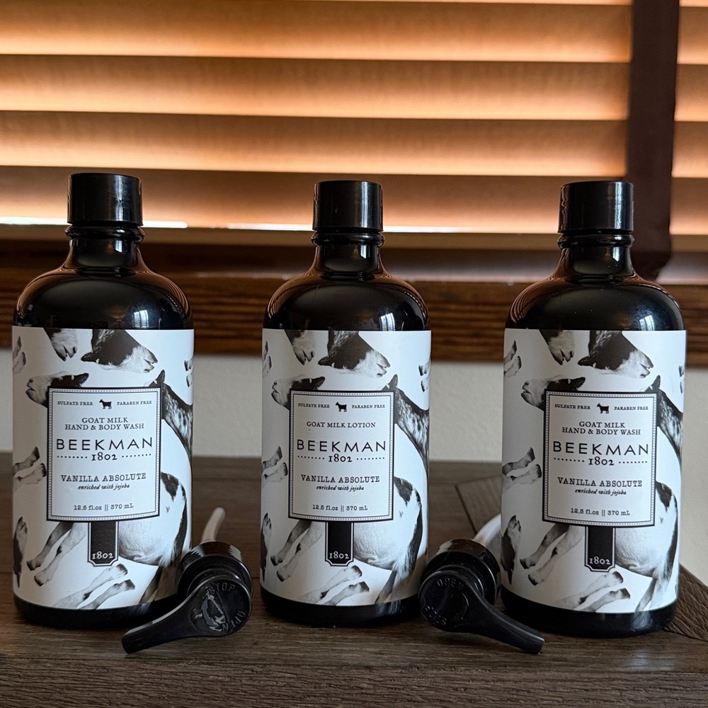NEW Beekman 1802 Goat Milk Set Vanilla Absolute